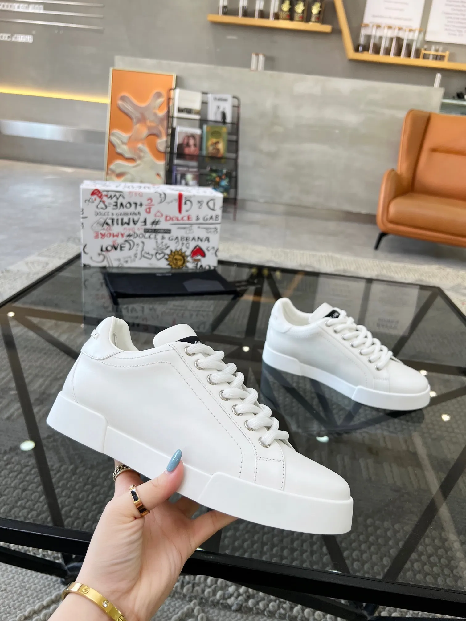Men's shoes 360 yuan🏮🏮2023 new Dolce & Gabbana/top original single DG heavy industry series, imported original waterproof canvas, contrasting color design is super beautiful, exquisite and luxurious, super A level! Compared with the genuine product at the counter, the version is no worse at all! size：38-46